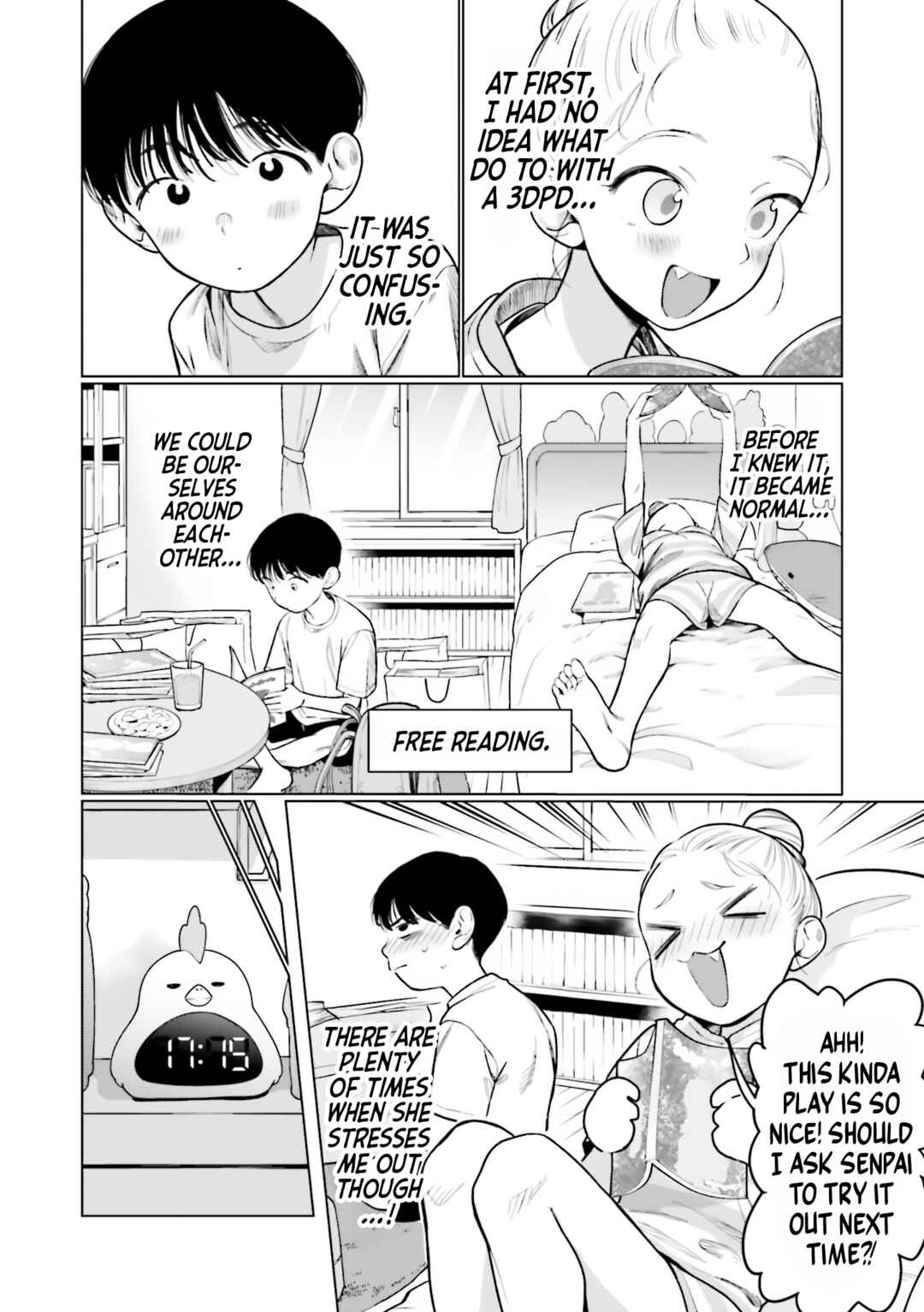 Page 4 Chapter 56 Sasha-chan to Classmate Otaku-kun