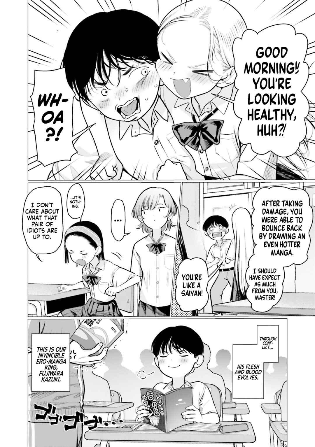 Page 10 Chapter 73 Sasha-chan to Classmate Otaku-kun