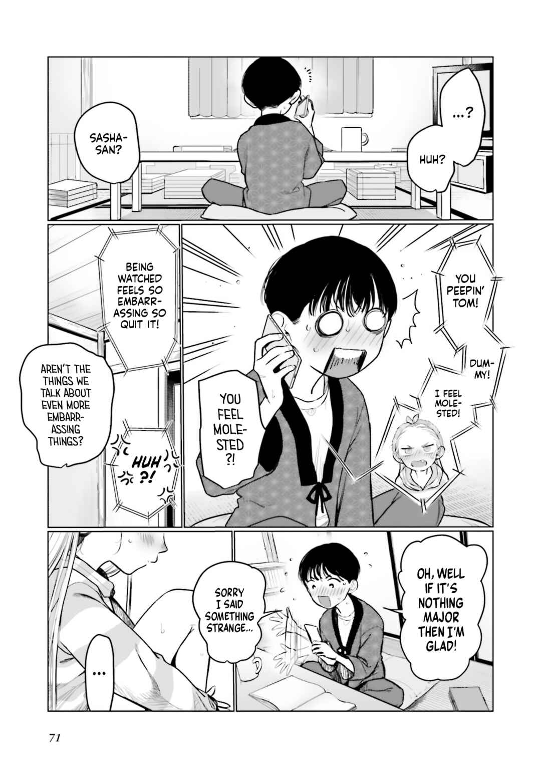 Page 7 Chapter 48 Sasha-chan to Classmate Otaku-kun
