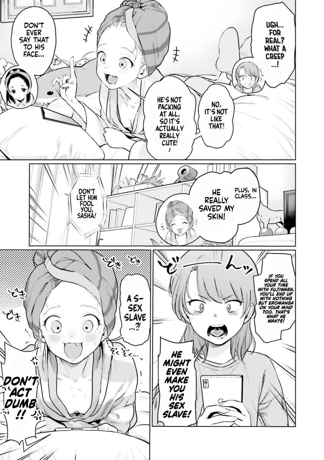 Page 3 Chapter 18 Sasha-chan to Classmate Otaku-kun