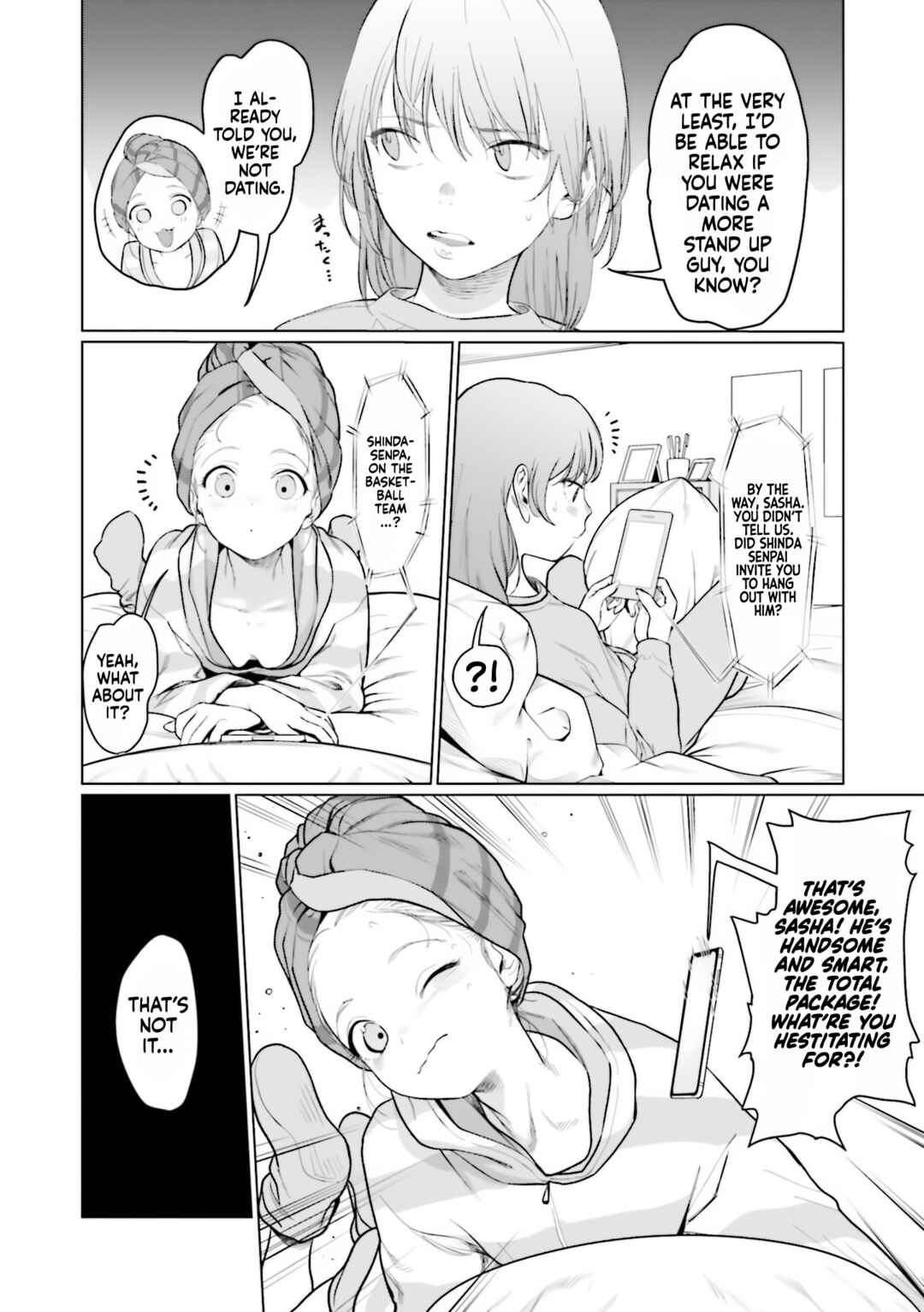Page 4 Chapter 18 Sasha-chan to Classmate Otaku-kun
