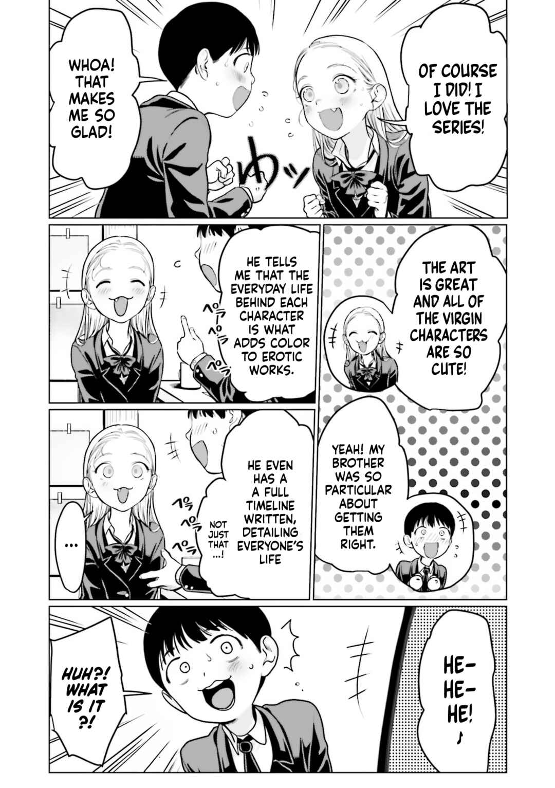 Page 8 Chapter 22.50 Sasha-chan to Classmate Otaku-kun