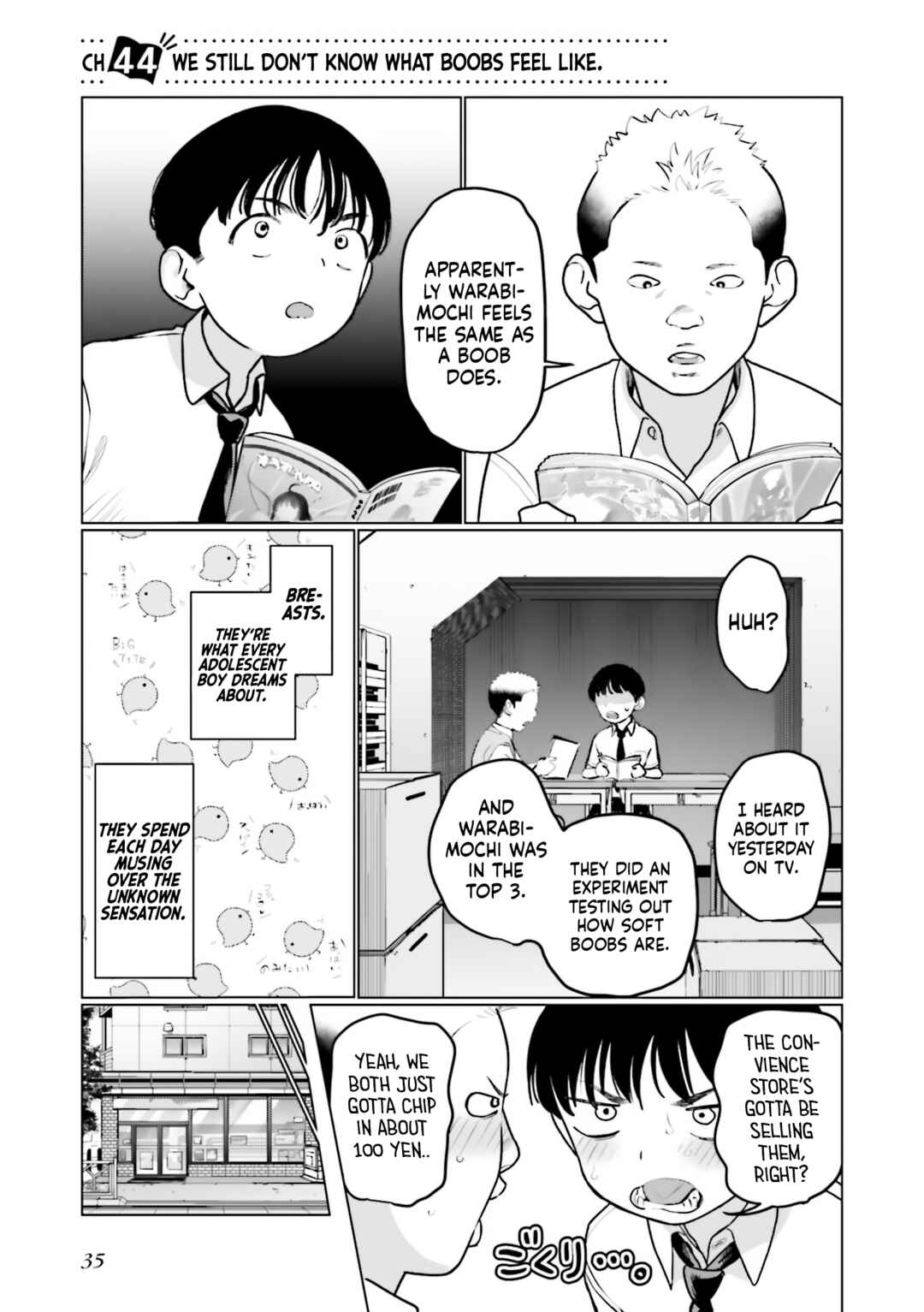 Page 1 Chapter 44 Sasha-chan to Classmate Otaku-kun