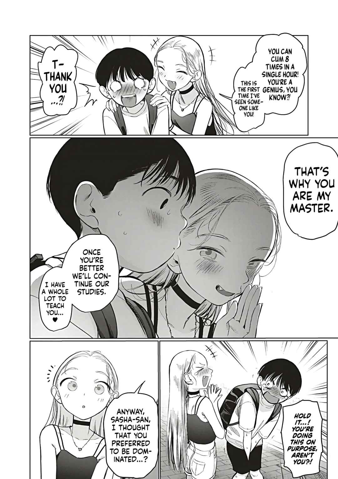 Page 4 Chapter 60 Sasha-chan to Classmate Otaku-kun