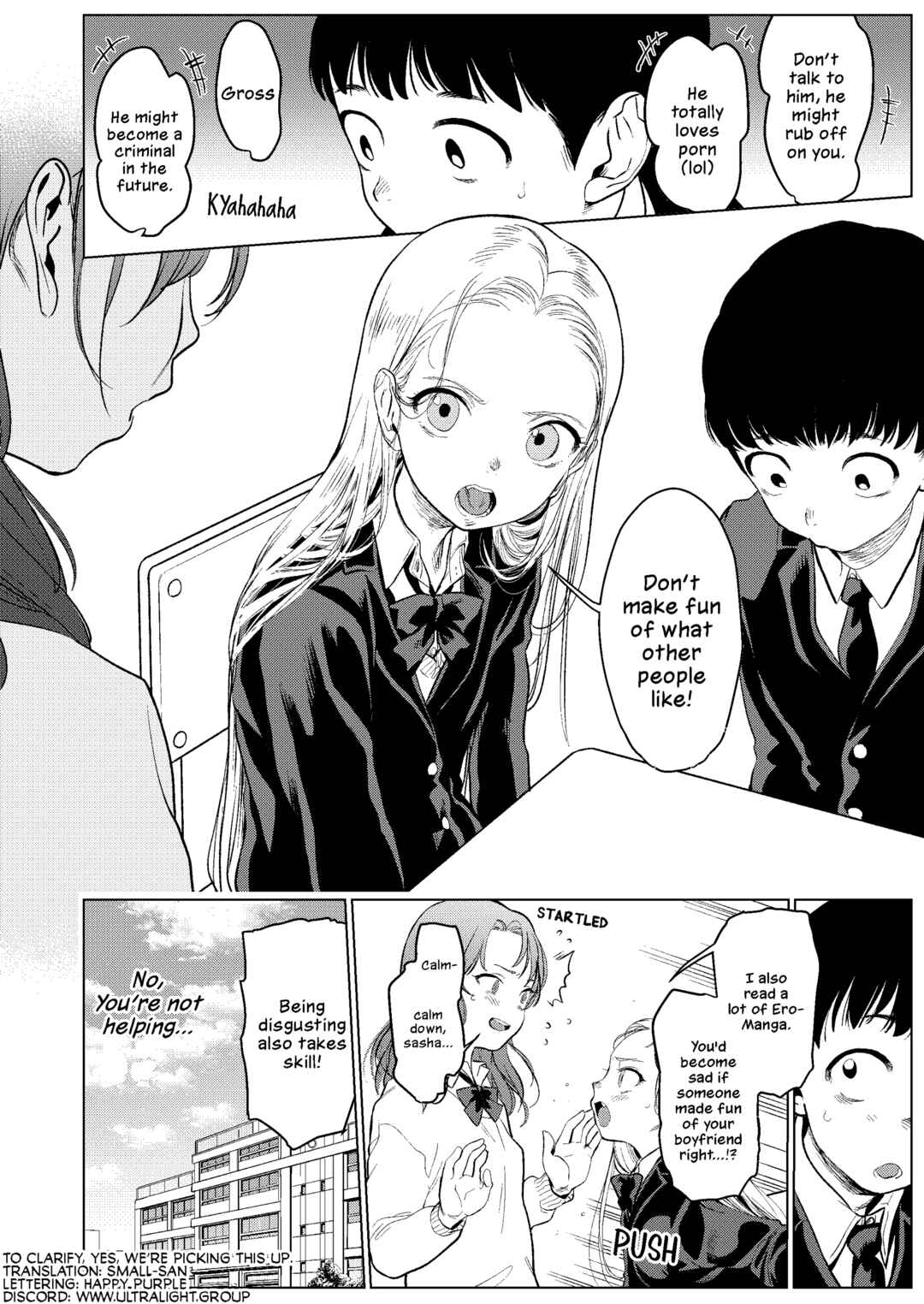 Page 4 Chapter 2 Sasha-chan to Classmate Otaku-kun