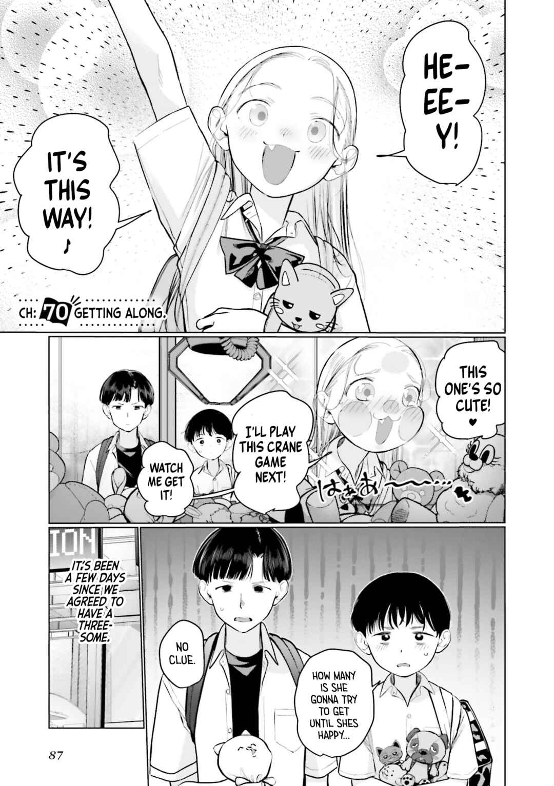 Page 1 Chapter 70 Sasha-chan to Classmate Otaku-kun