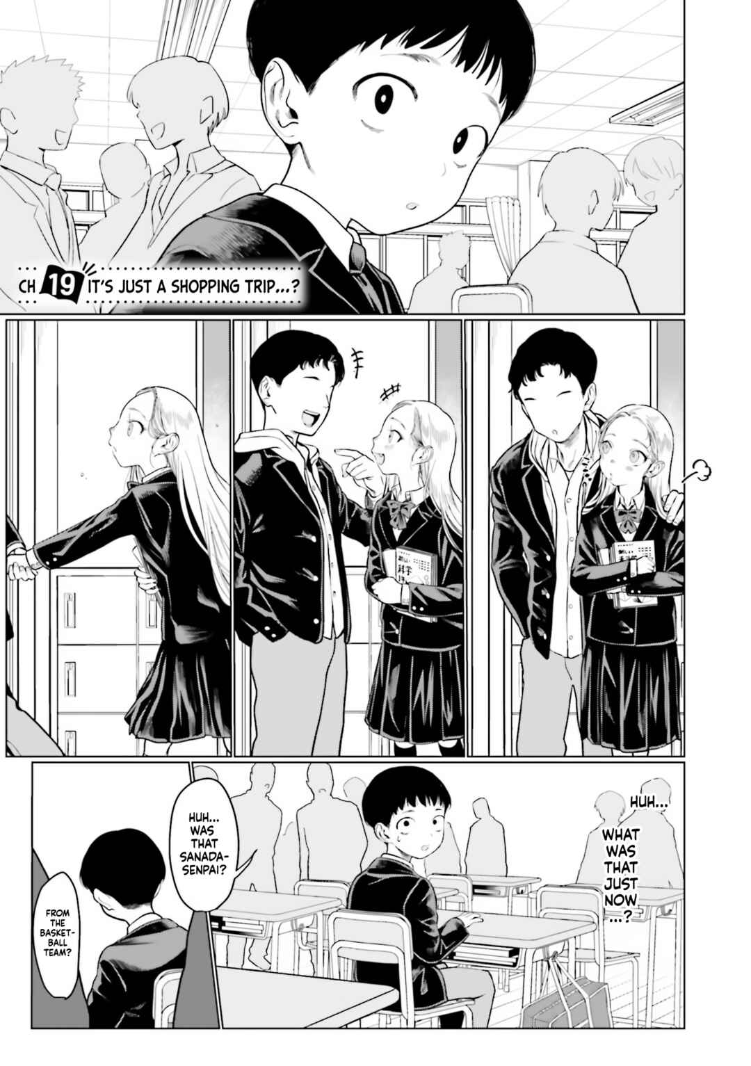 Page 1 Chapter 19 Sasha-chan to Classmate Otaku-kun