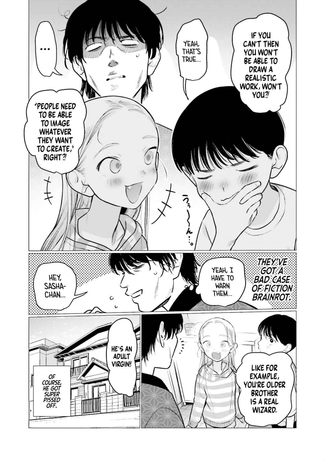 Page 5 Chapter 75.5 Sasha-chan to Classmate Otaku-kun