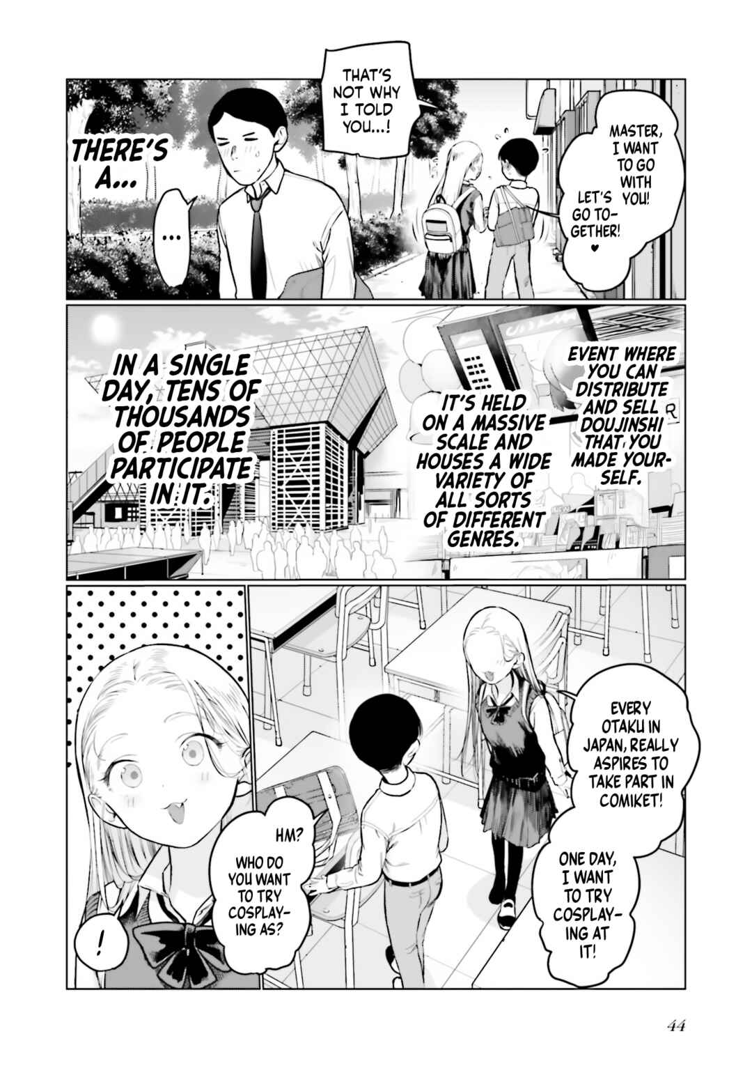 Page 2 Chapter 45 Sasha-chan to Classmate Otaku-kun