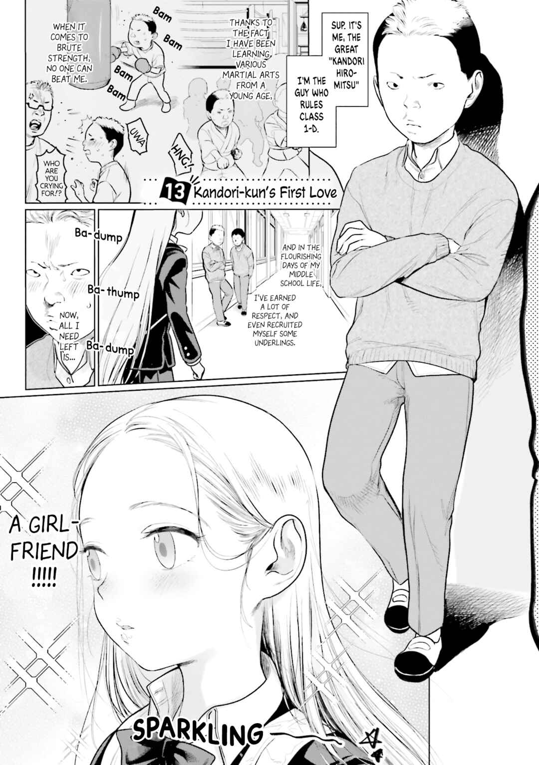 Page 1 Chapter 13 Sasha-chan to Classmate Otaku-kun