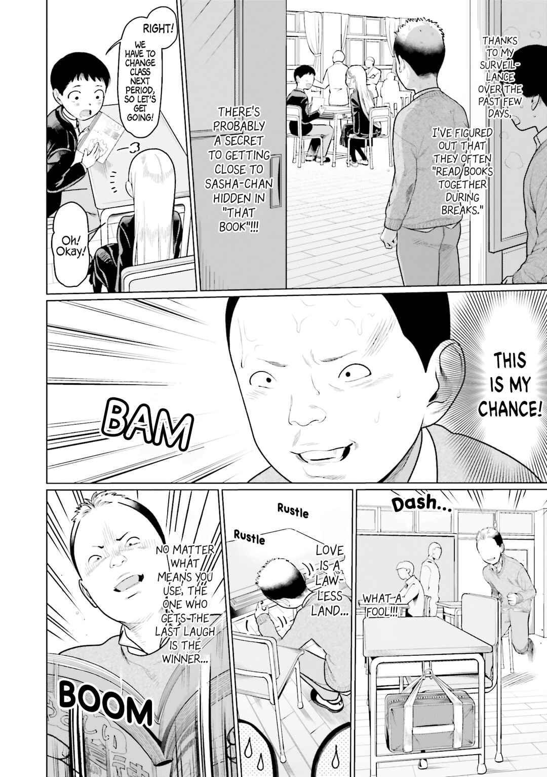 Page 4 Chapter 13 Sasha-chan to Classmate Otaku-kun