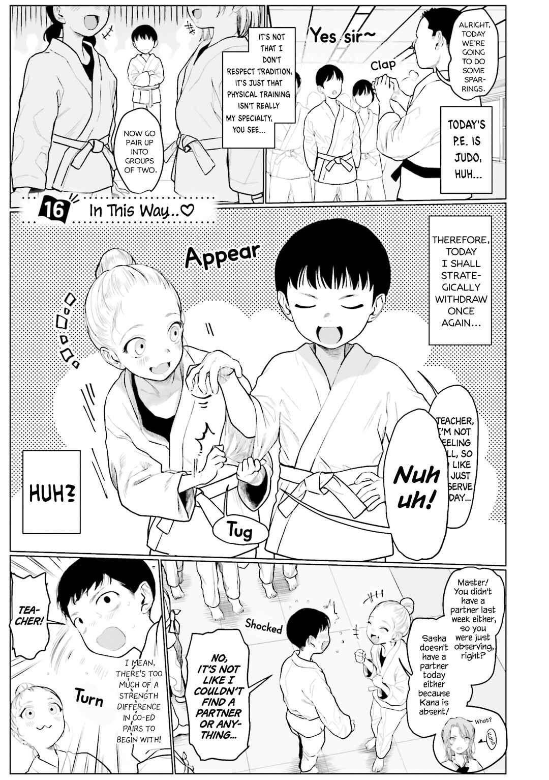 Page 1 Chapter 16 Sasha-chan to Classmate Otaku-kun