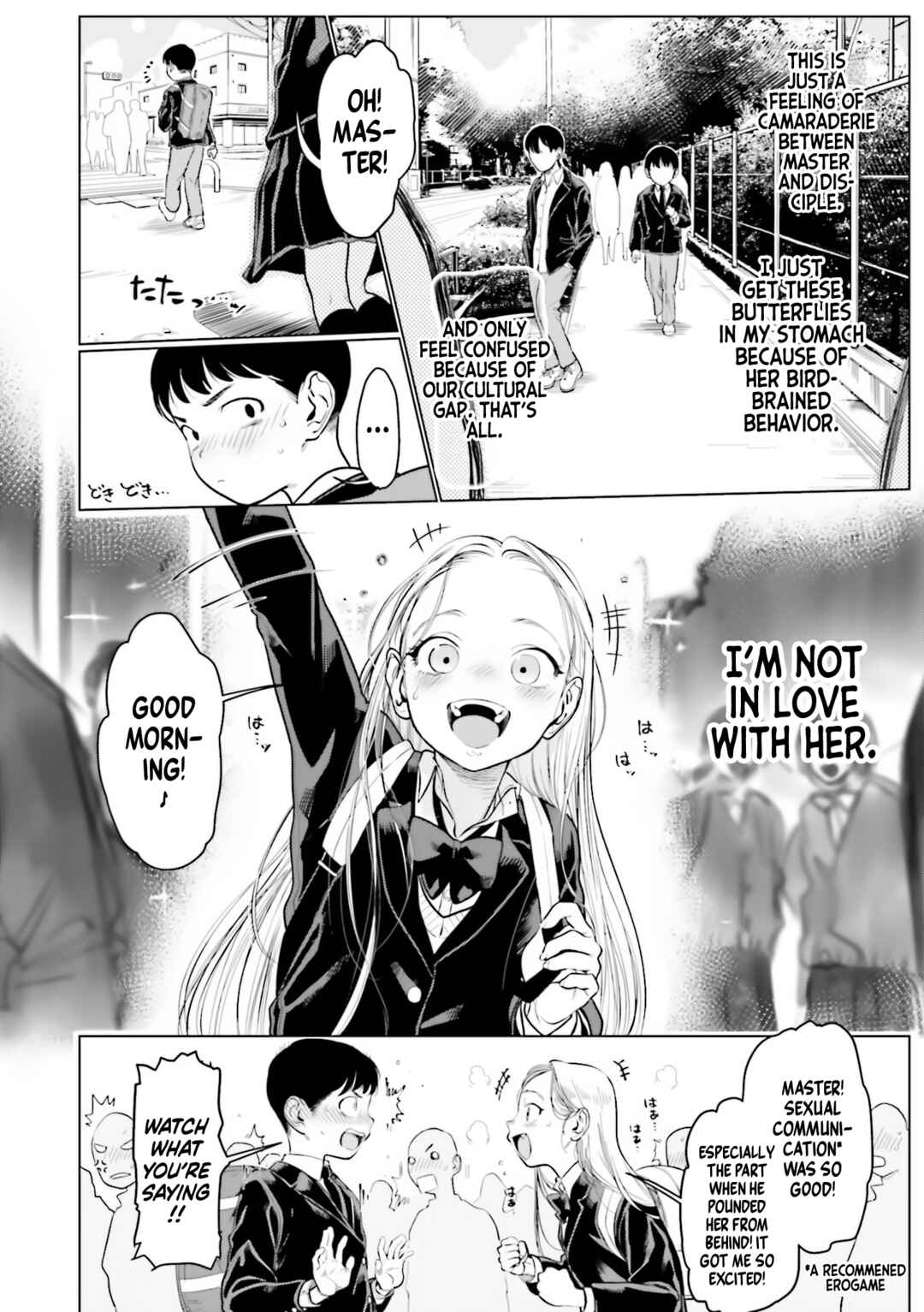 Page 4 Chapter 21.5 Sasha-chan to Classmate Otaku-kun