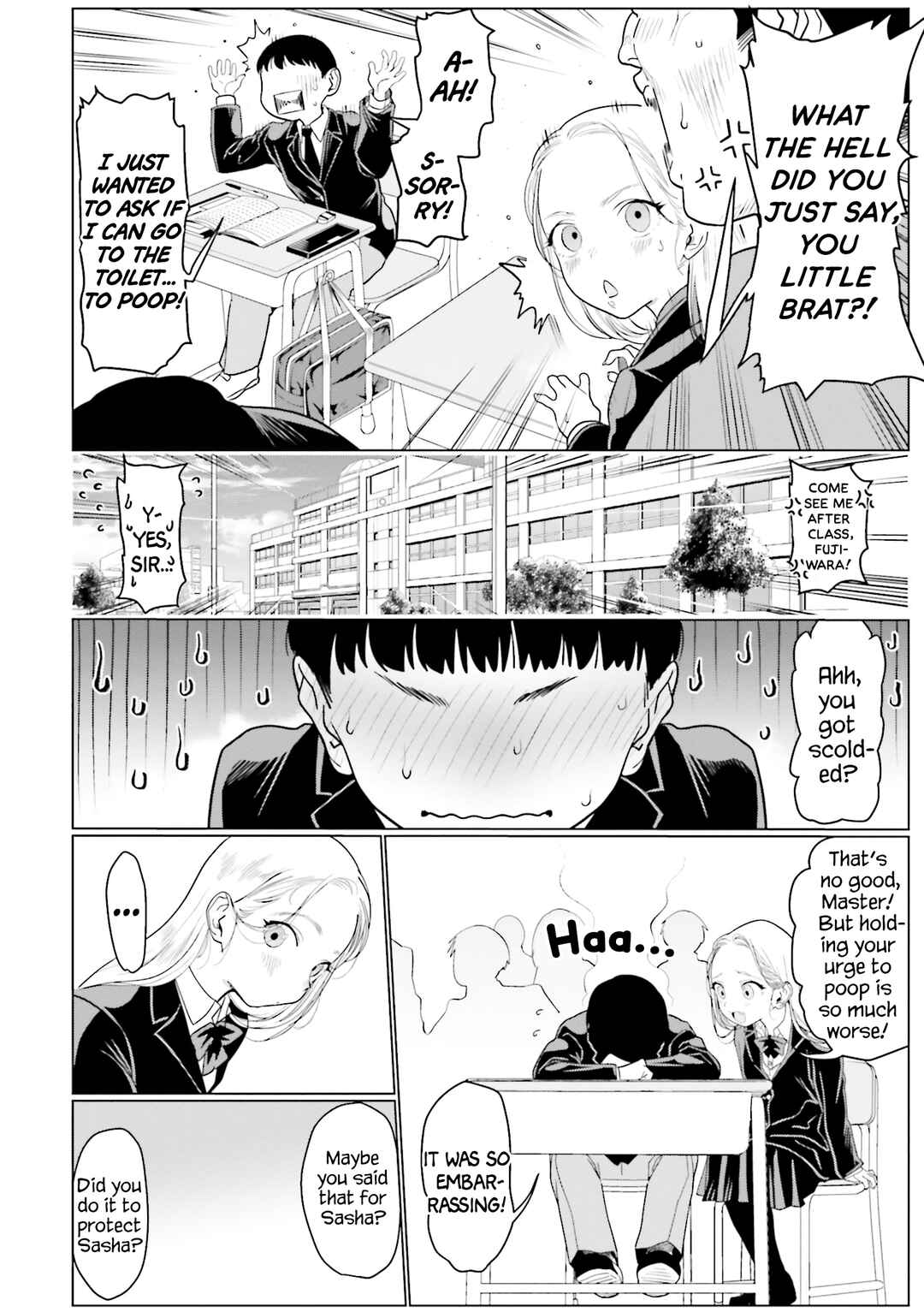 Page 4 Chapter 17 Sasha-chan to Classmate Otaku-kun