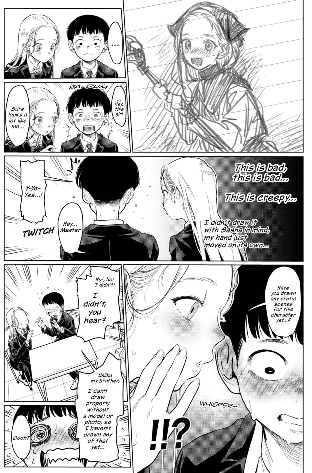 Page 3 Chapter 3 Sasha-chan to Classmate Otaku-kun