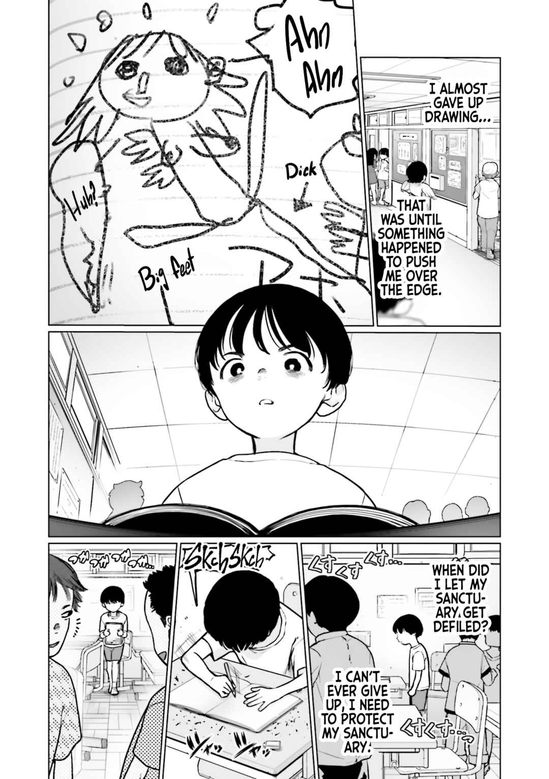 Page 8 Chapter 39 Sasha-chan to Classmate Otaku-kun