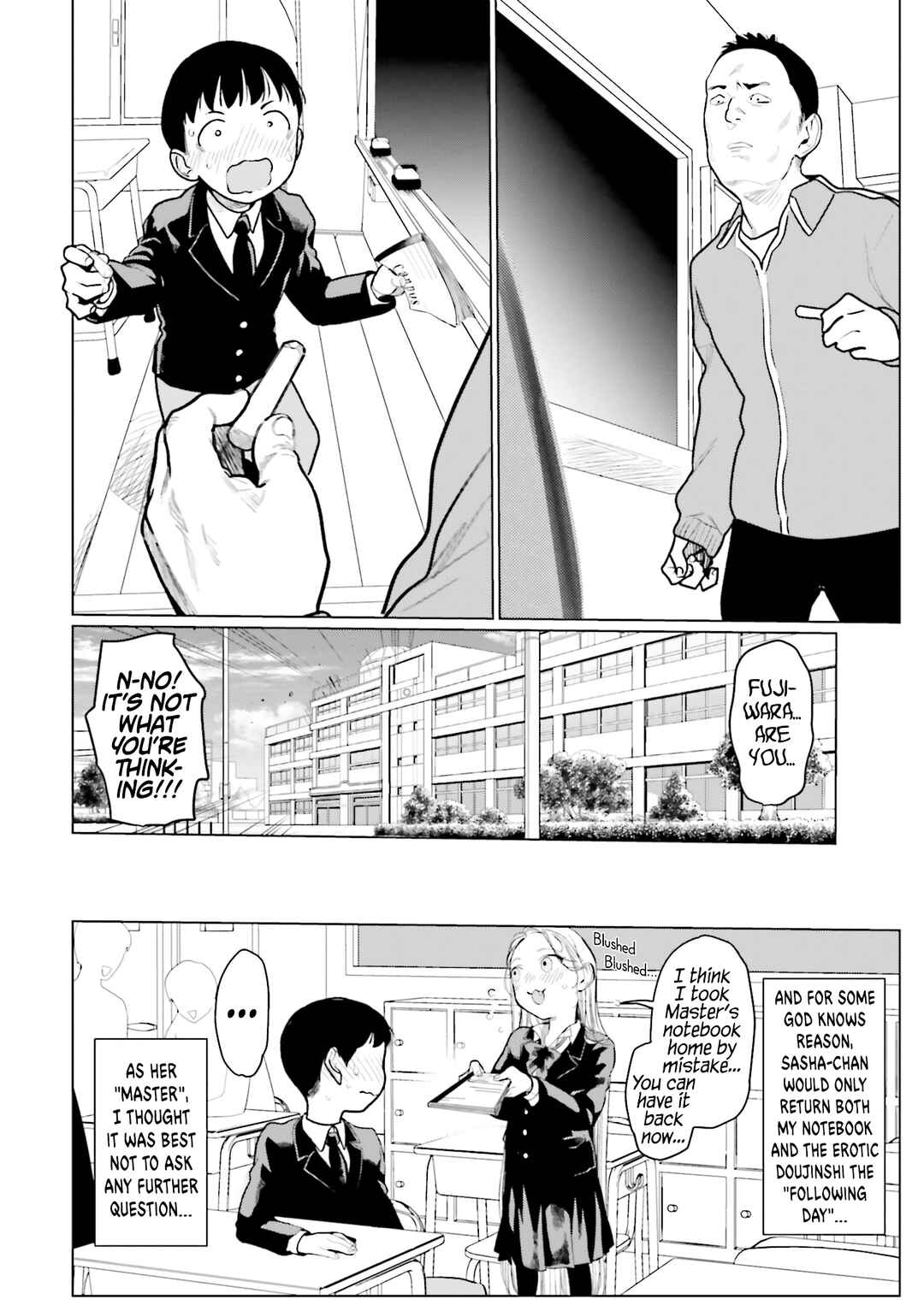 Page 8 Chapter 7 Sasha-chan to Classmate Otaku-kun