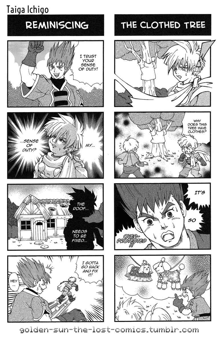 Page 2 Chapter 15 Golden Sun 4-koma Gag Battle