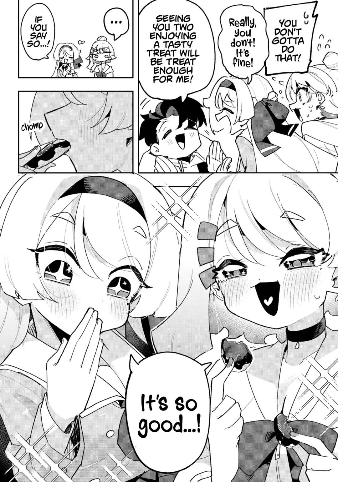 Page 4 Chapter 3 Osananajimi wo Erabenai! (Shorts)