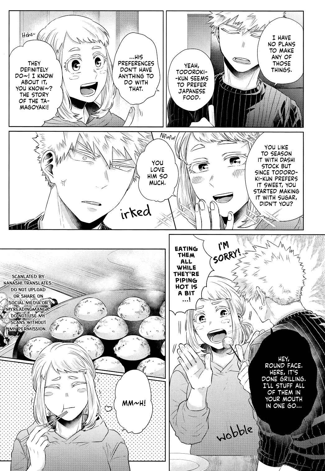 Page 7 Chapter 1 My Hero Academia - OchaBaku Gohankai (Doujinshi)