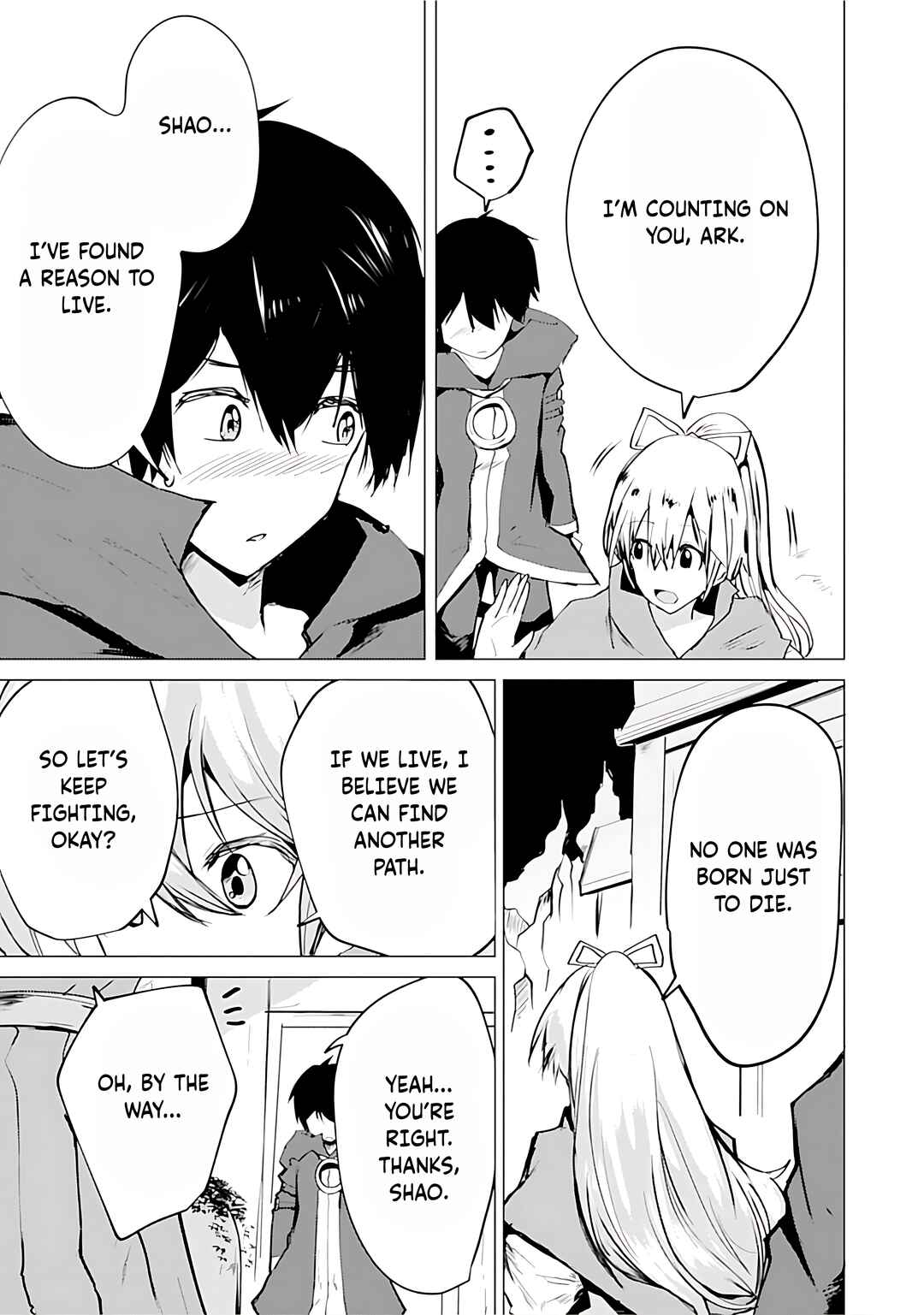 Page 28 Chapter 14 Yuusha ni Minna Netoraretakedo Akiramezu ni Tatakao. Kitto Saigo wa Ore ga Katsu