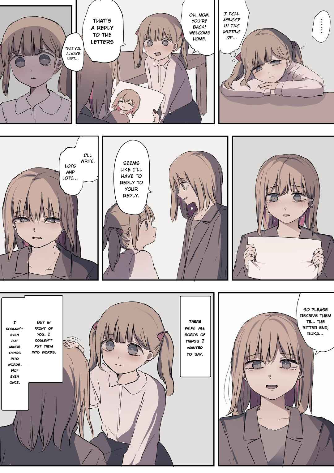 Page 3 Chapter Unknown_34fb A Story of Awkward and Tender Memories Left by a Self-Proclaimed Scum Mother for Her Daughter