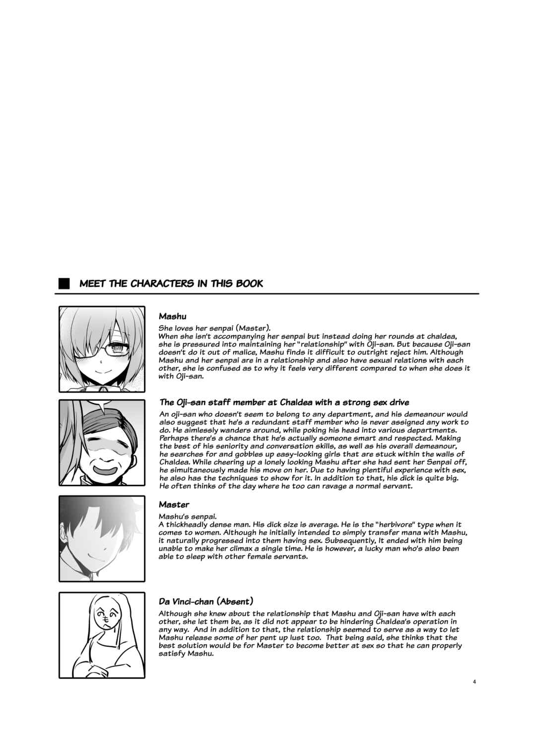 Page 3 Chapter Unknown_42a8 Fate/Grand Order - Mashu Must Deal With This Pushy N Lusty Oji-san Back at Chaldea Whenever Senpai is Busy Rayshifting! (Doujinshi)