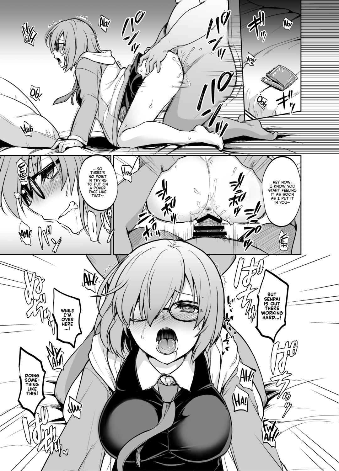 Page 8 Chapter Unknown_42a8 Fate/Grand Order - Mashu Must Deal With This Pushy N Lusty Oji-san Back at Chaldea Whenever Senpai is Busy Rayshifting! (Doujinshi)