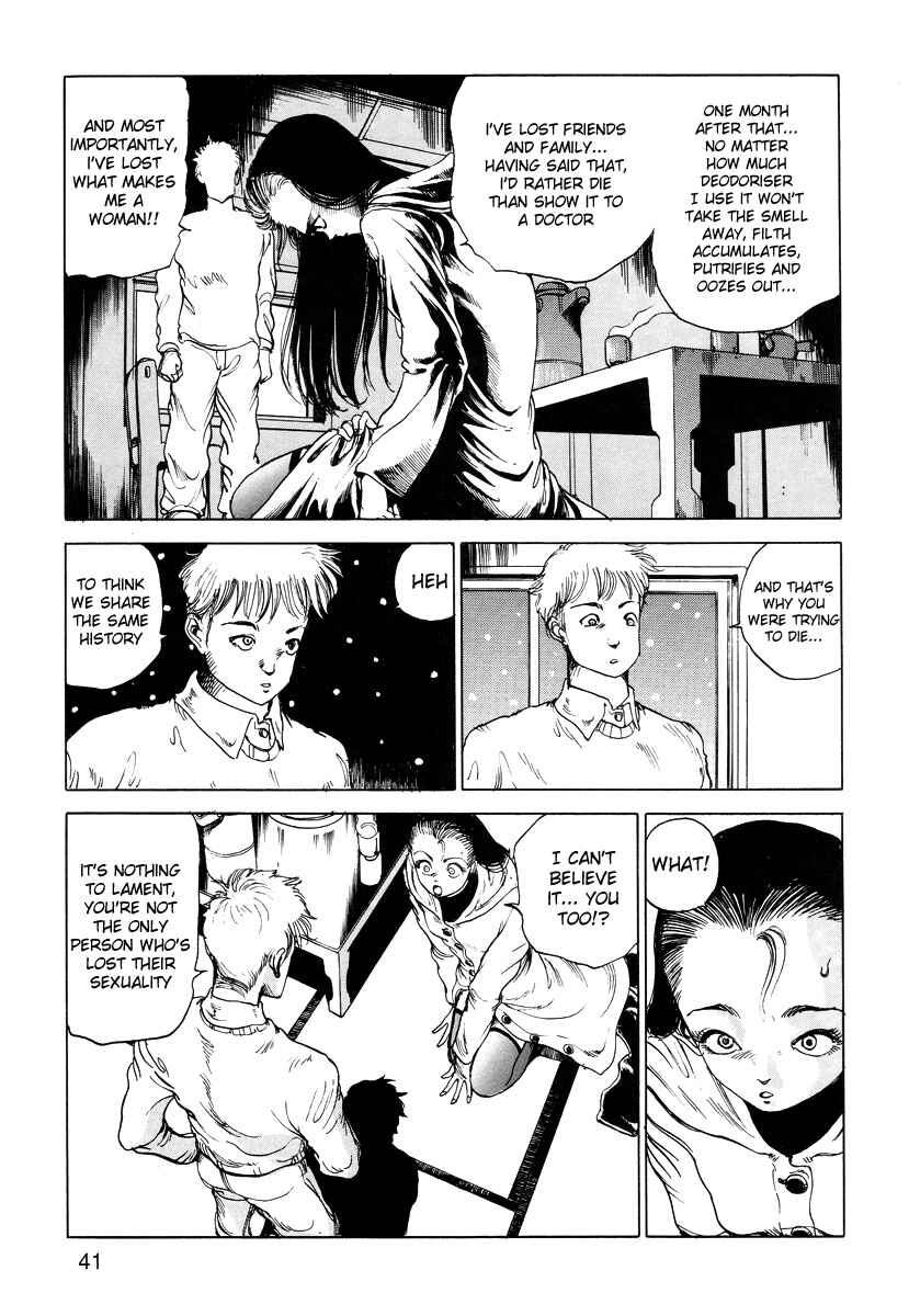 Page 9 Chapter 4 Manga in which Holes, Words, and Blood and such Appear