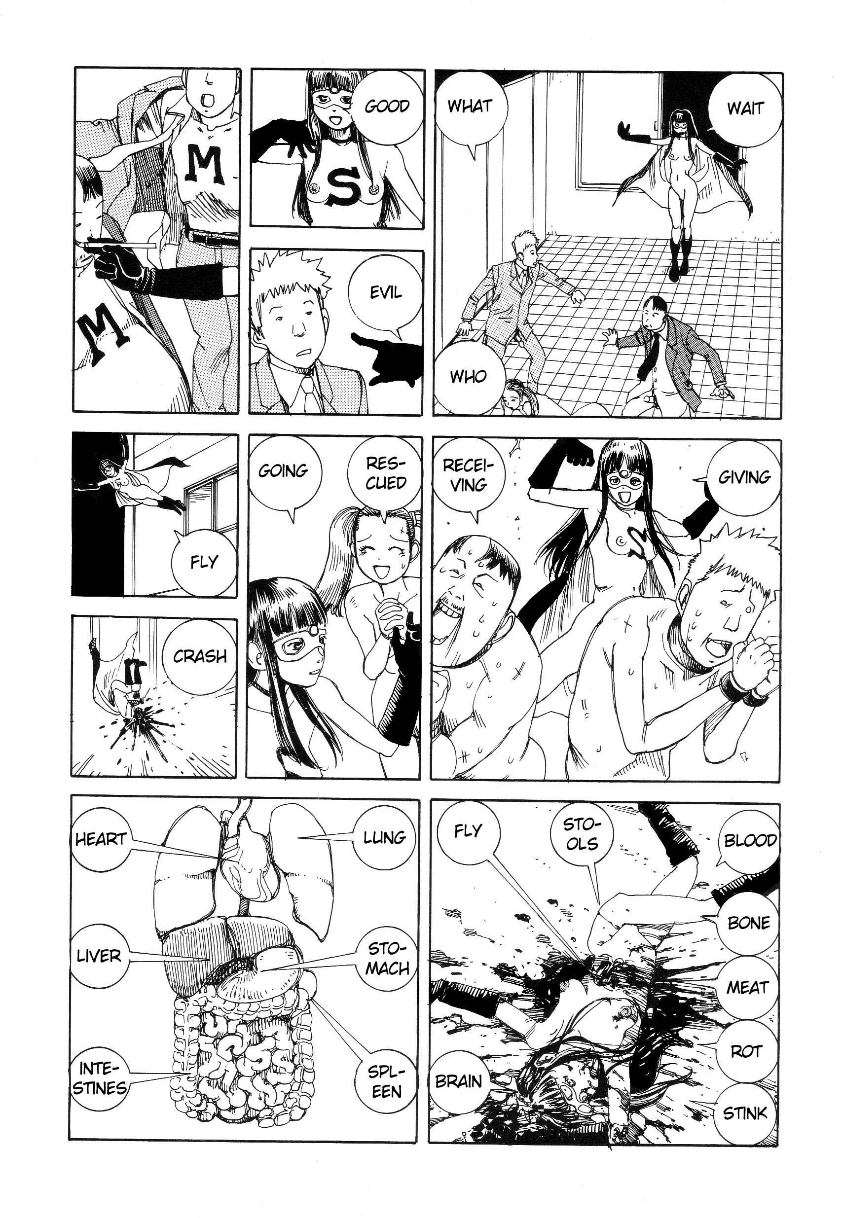 Page 11 Chapter 10 Manga in which Holes, Words, and Blood and such Appear
