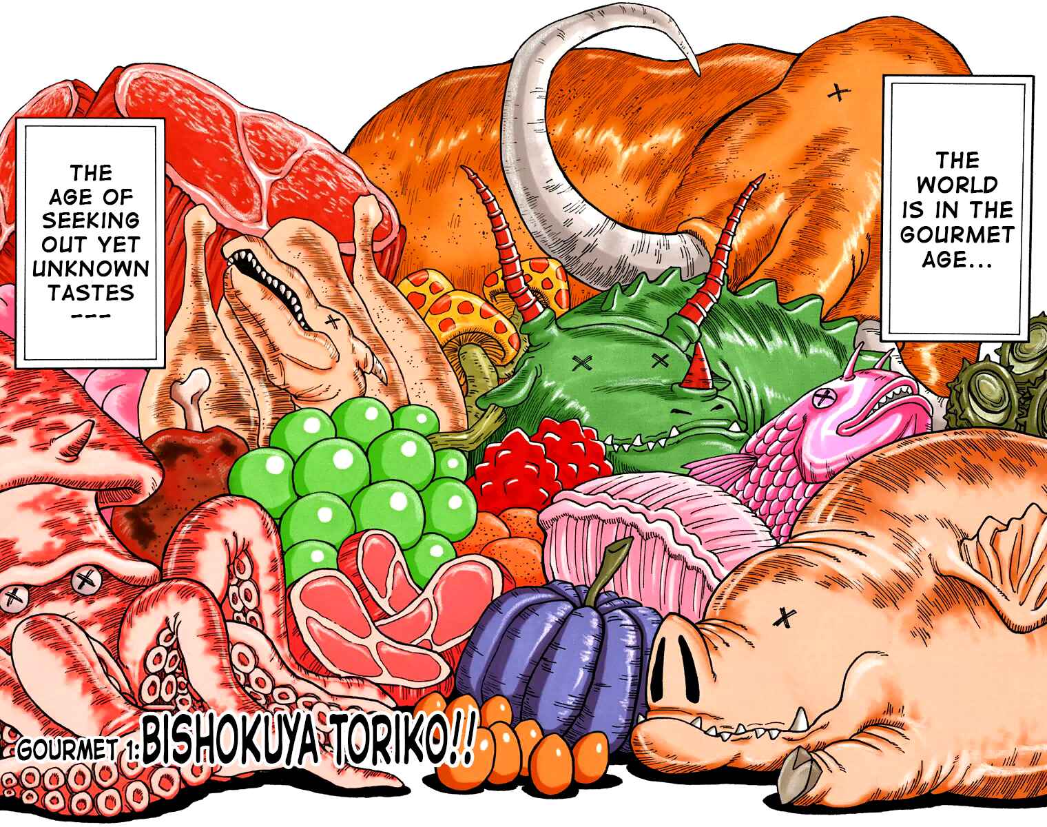 Page 3 Chapter 1 Toriko (Official Colored)