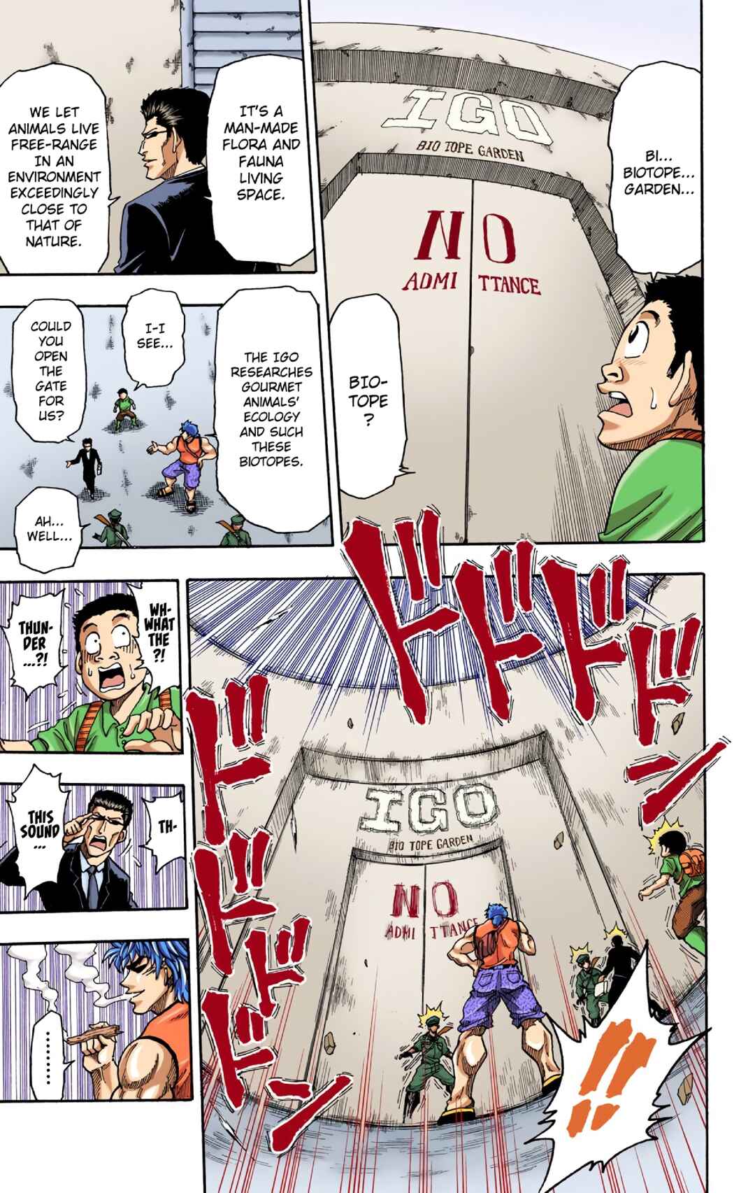 Page 8 Chapter 4 Toriko (Official Colored)