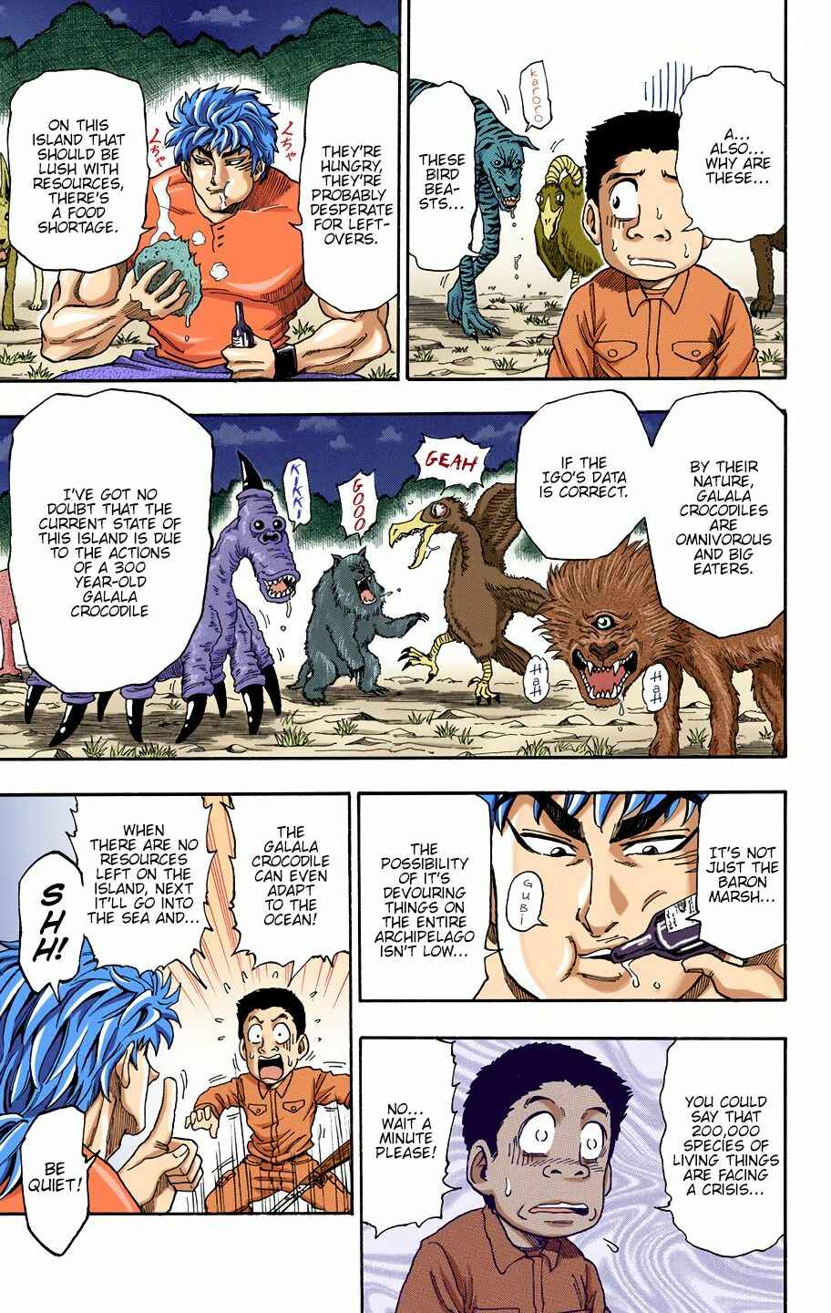 Page 7 Chapter 2 Toriko (Official Colored)