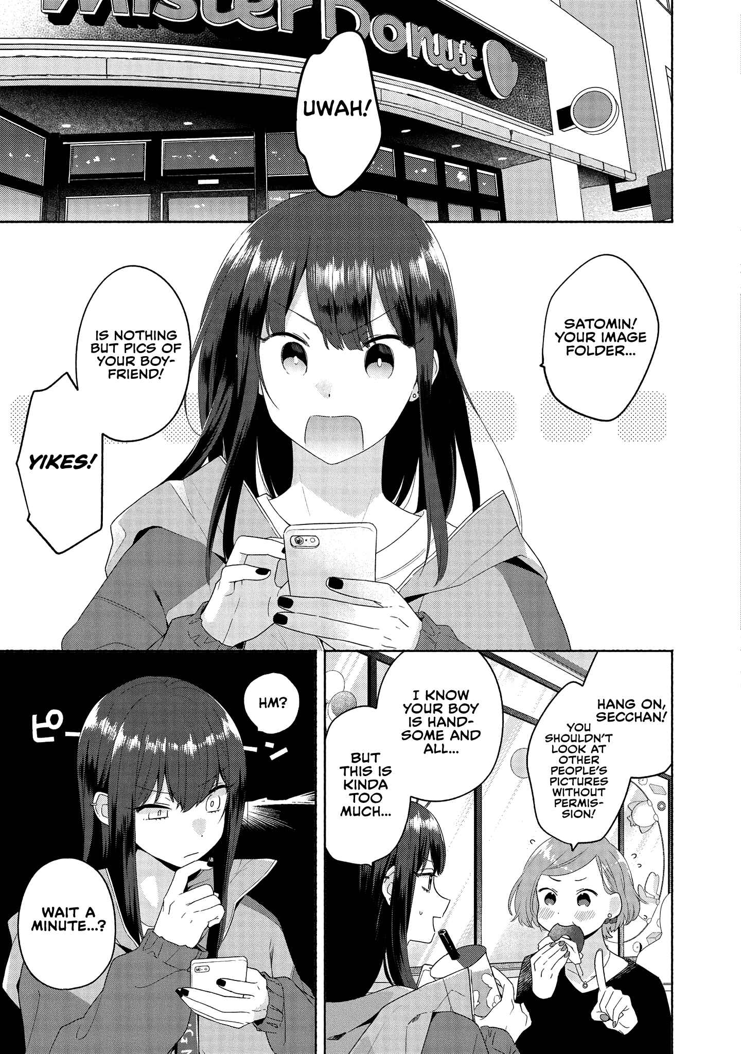 Page 9 Chapter 6.5 Handsome Girl and Sheltered Girl