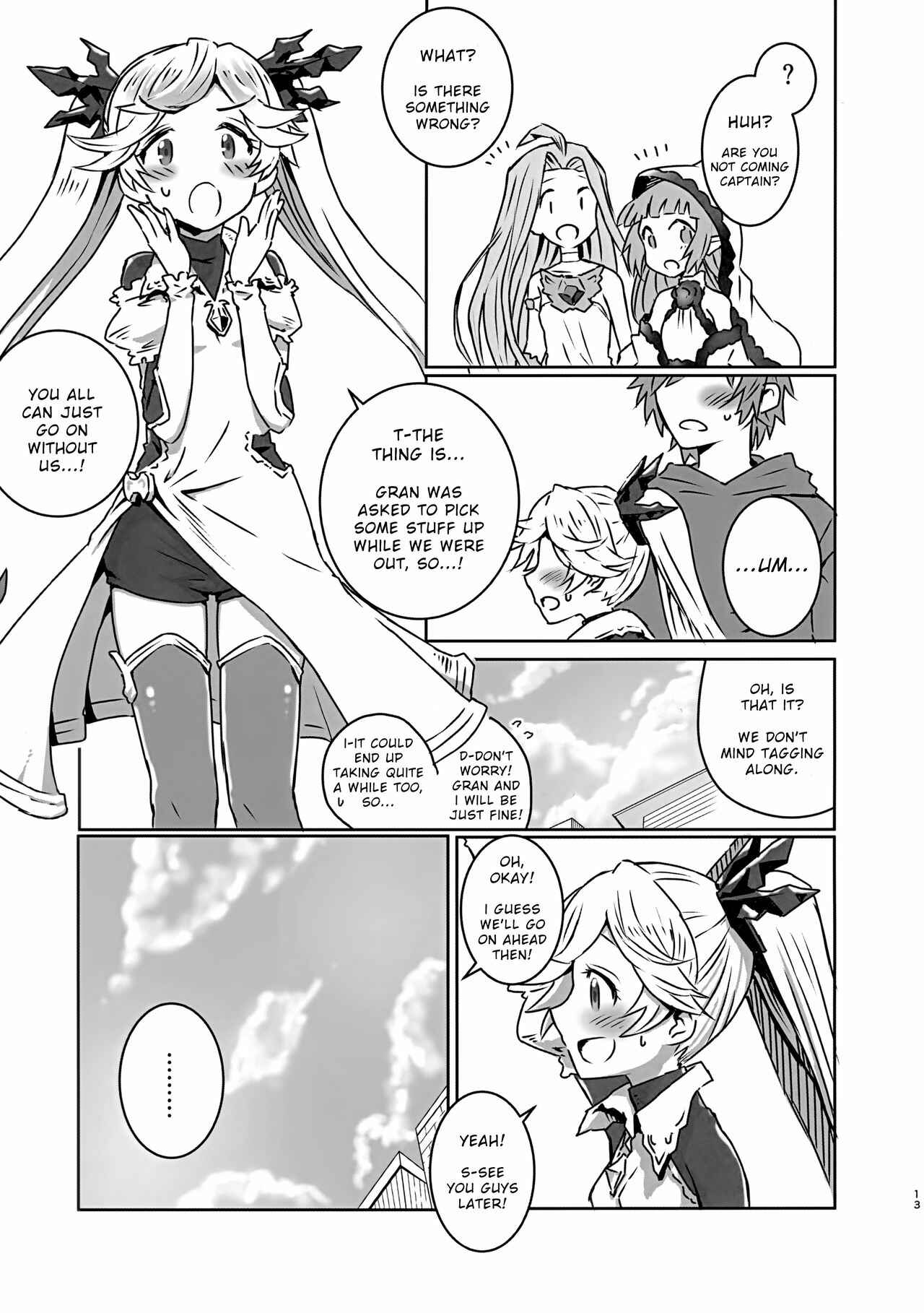 Page 12 Chapter Unknown_5ad0 Granblue Fantasy - Io-chan to Gran-kun ga Ichaicha H Shichau Hon (Doujinshi)