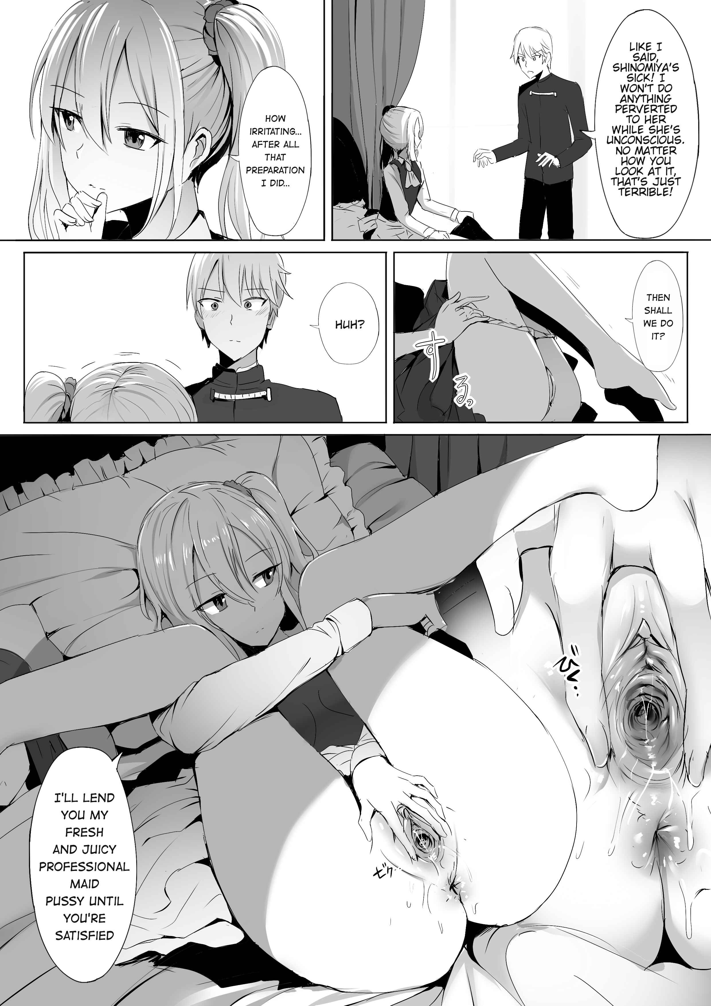 Page 10 Chapter Unknown_8291 Kaguya-sama wa Kokurasetai - Shinomiya no Maid wa Tokojyouzu~ Professional Jintai Onahole (Doujinshi)