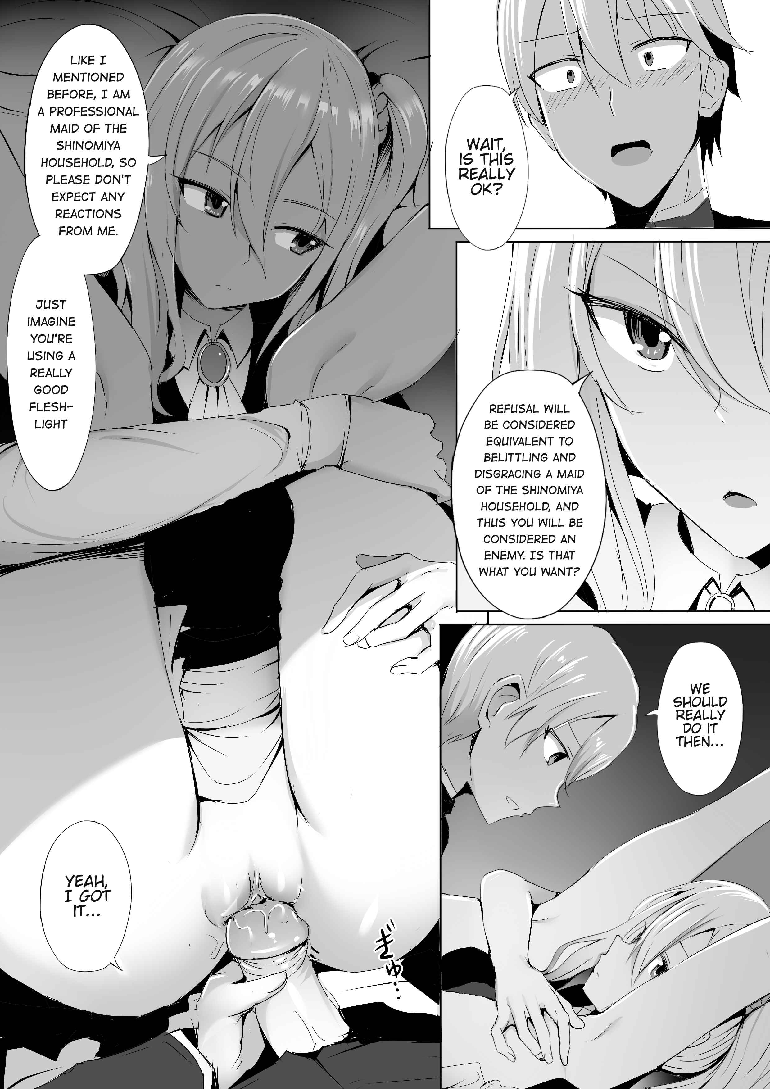 Page 11 Chapter Unknown_8291 Kaguya-sama wa Kokurasetai - Shinomiya no Maid wa Tokojyouzu~ Professional Jintai Onahole (Doujinshi)