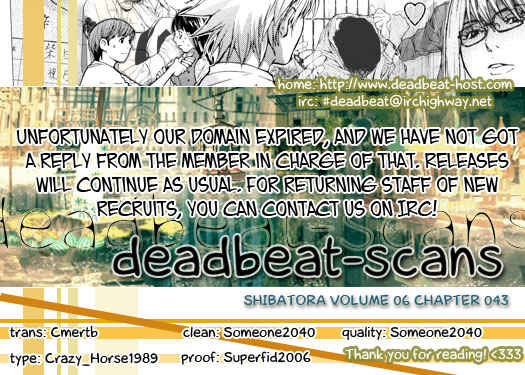Page 20 Chapter 43 Shibatora