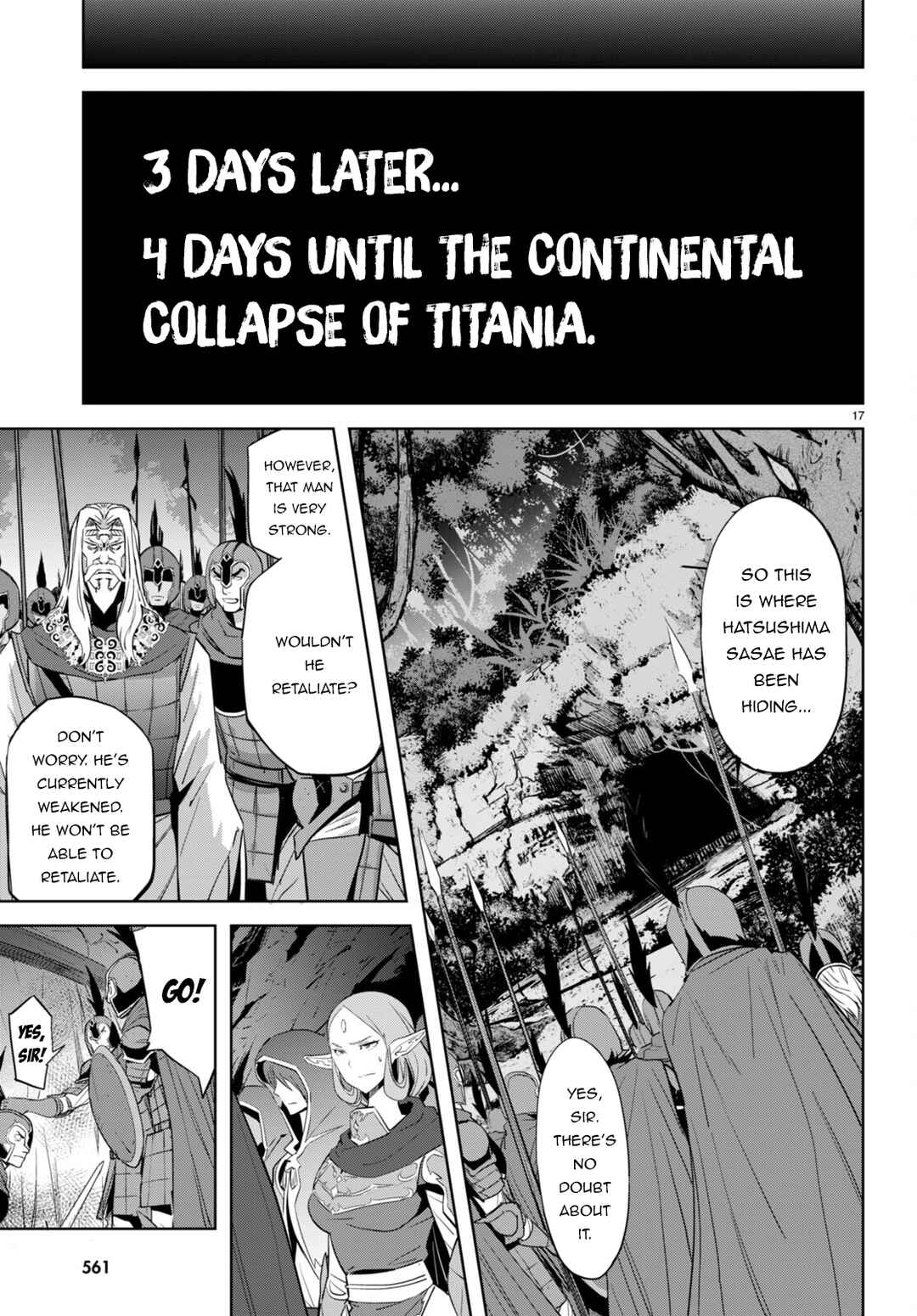 Page 18 Chapter 57 Game of Familia: Kazoku Senki