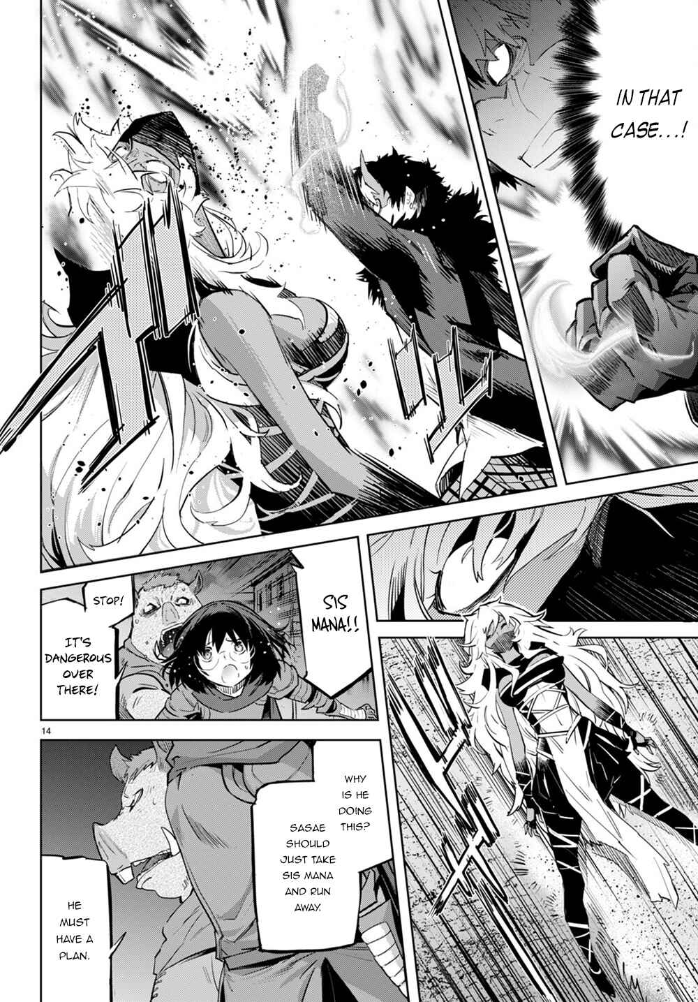 Page 14 Chapter 45 Game of Familia: Kazoku Senki