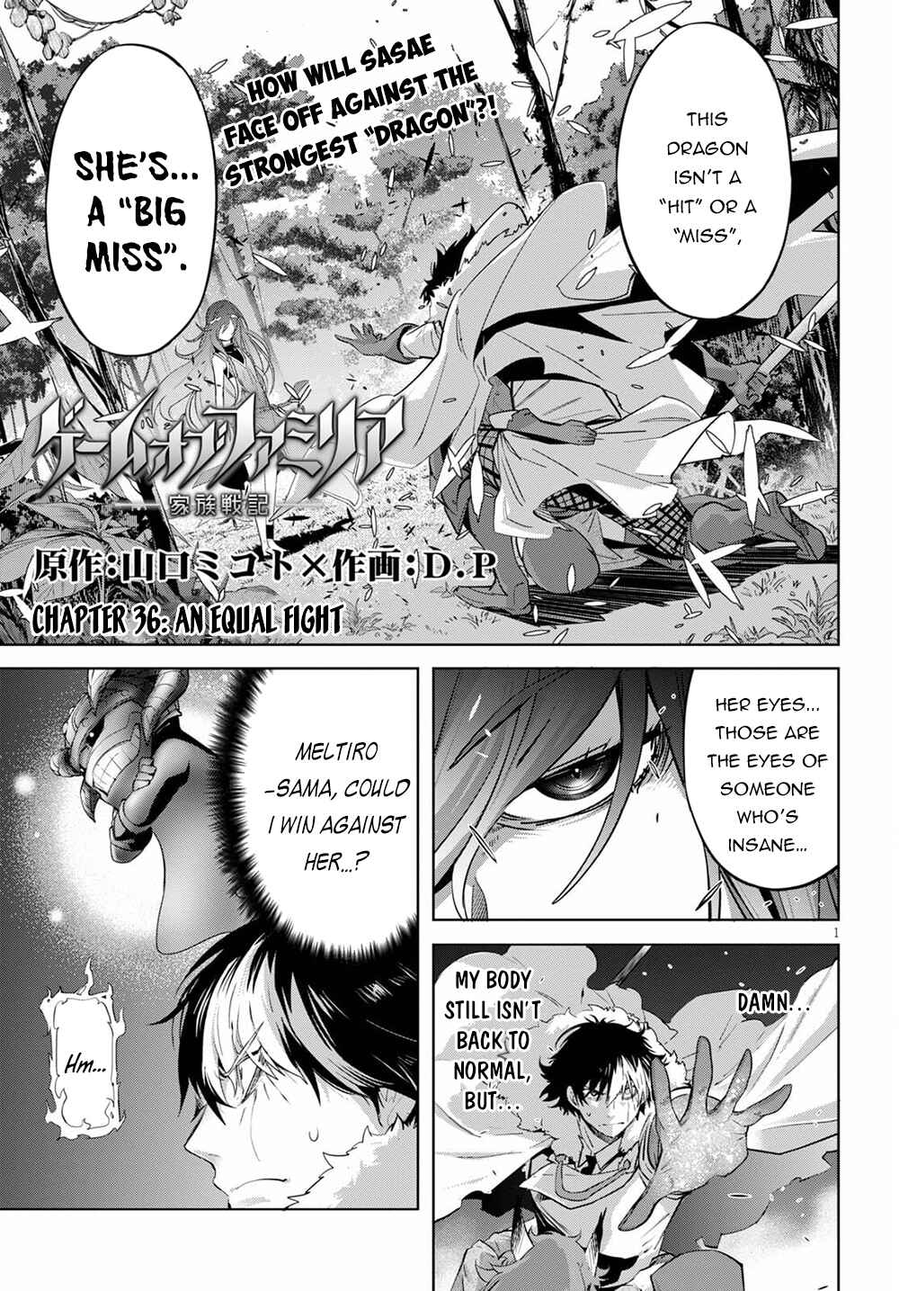 Page 2 Chapter 36 Game of Familia: Kazoku Senki