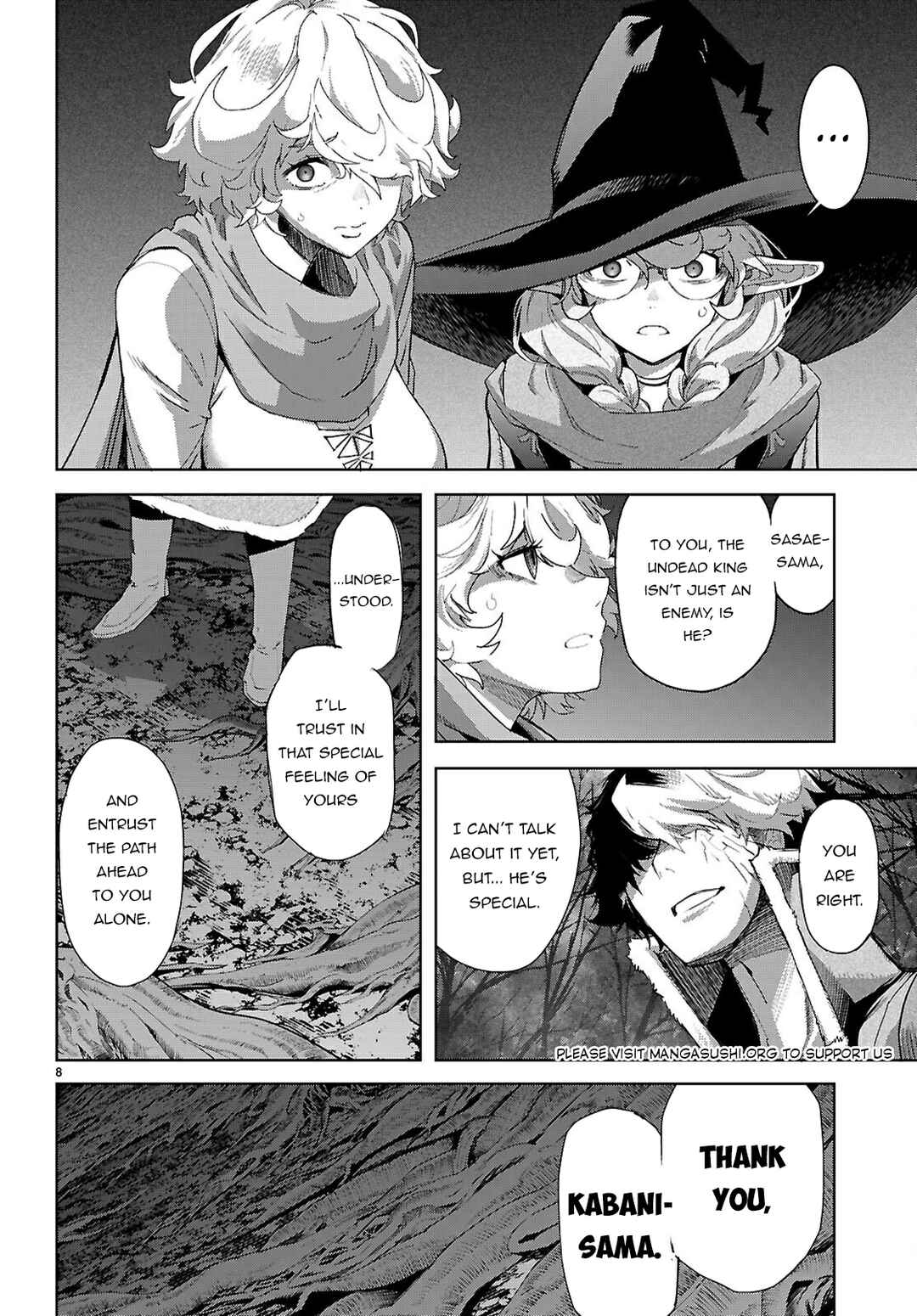 Page 8 Chapter 71 Game of Familia: Kazoku Senki