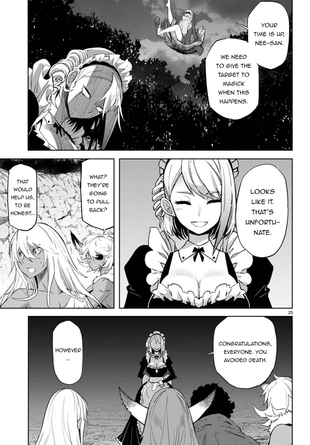 Page 23 Chapter 58 Game of Familia: Kazoku Senki