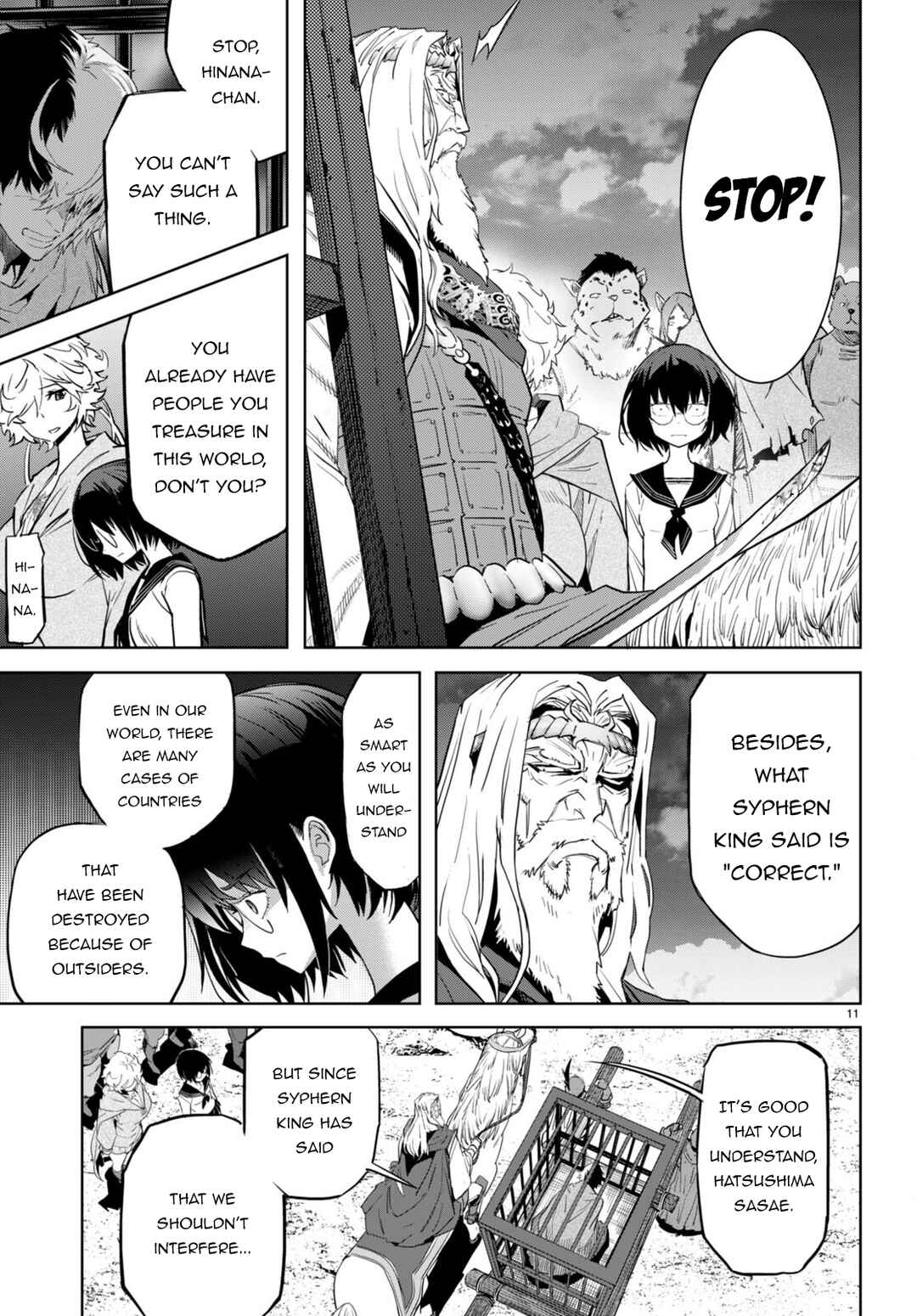 Page 11 Chapter 59 Game of Familia: Kazoku Senki