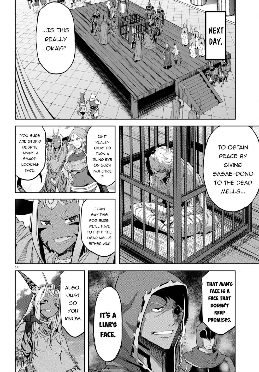 Page 14 Chapter 59 Game of Familia: Kazoku Senki