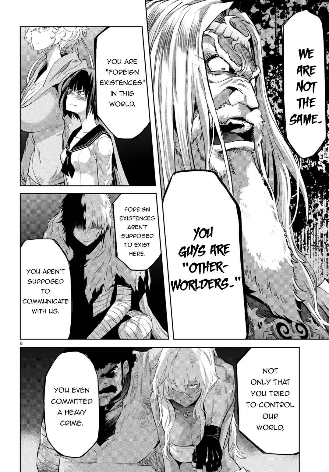 Page 8 Chapter 59 Game of Familia: Kazoku Senki