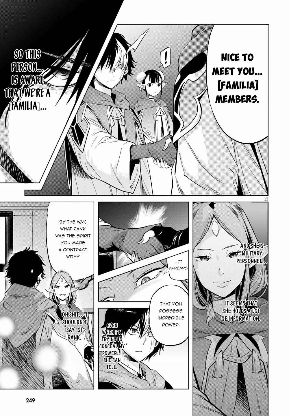 Page 13 Chapter 22 Game of Familia: Kazoku Senki