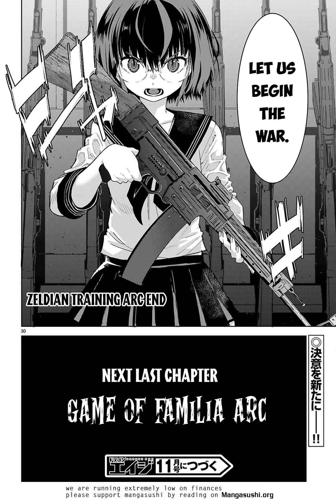 Page 29 Chapter 76 Game of Familia: Kazoku Senki