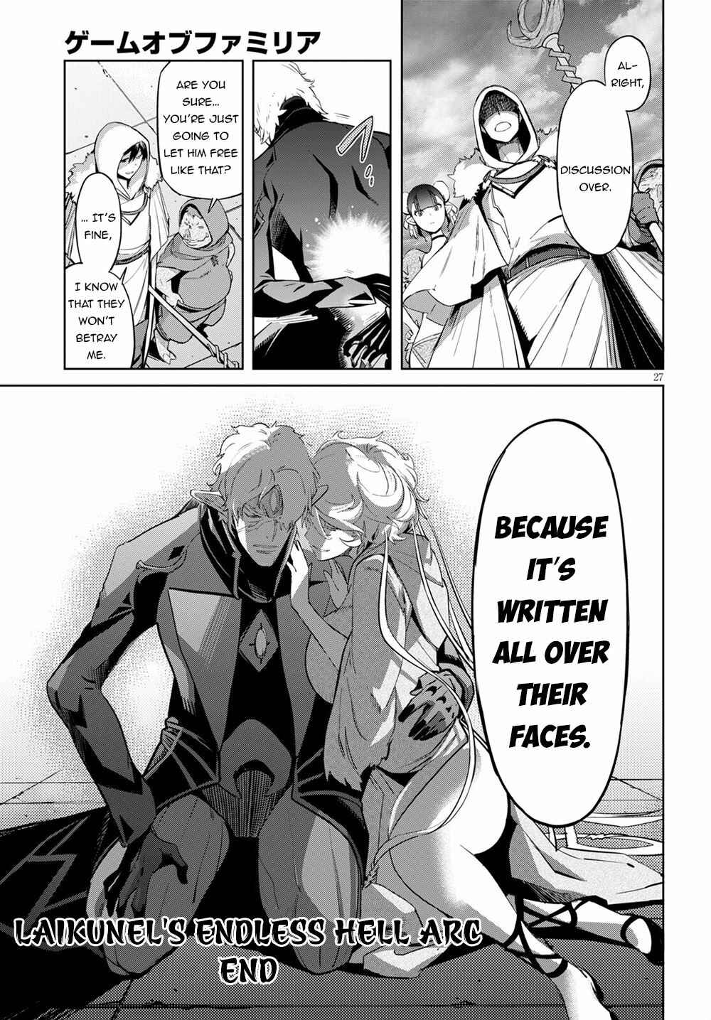 Page 28 Chapter 34 Game of Familia: Kazoku Senki