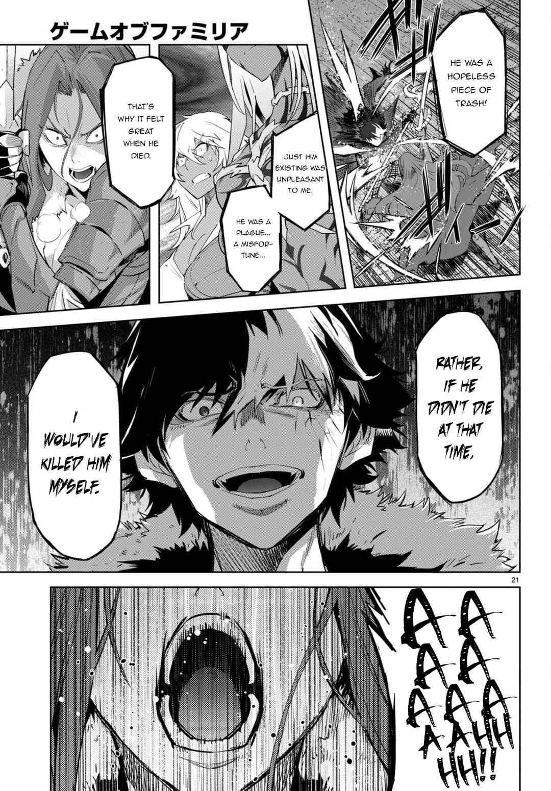Page 22 Chapter 49 Game of Familia: Kazoku Senki